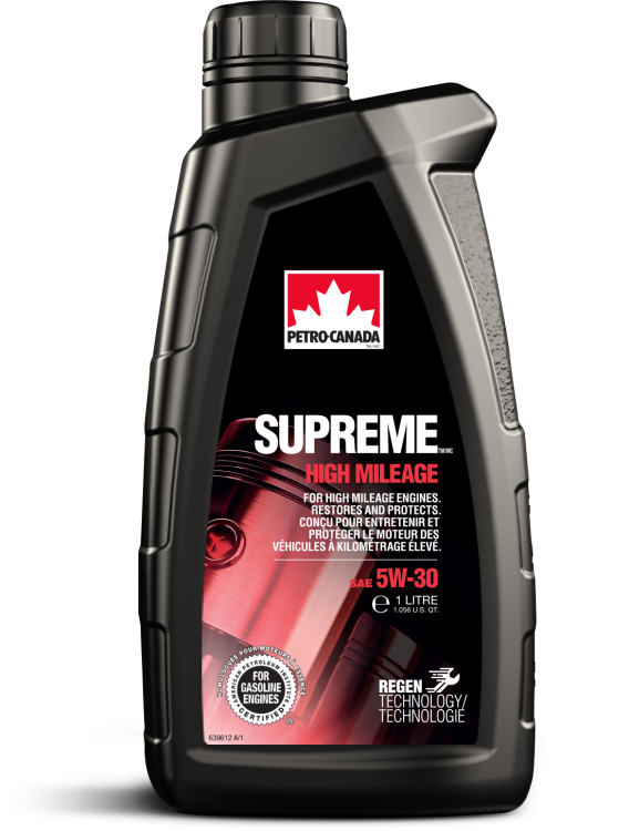 Моторные масла Petro-Canada SUPREME HIGH MILEAGE 5W-30  