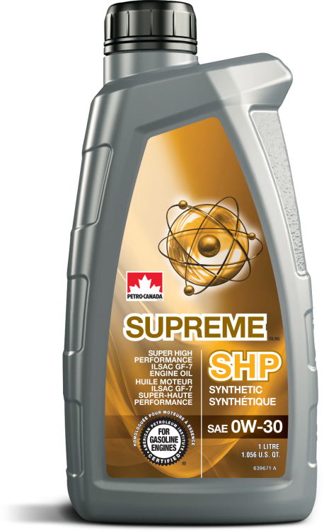 Моторные масла Petro-Canada SUPREME SHP 0W-30 
