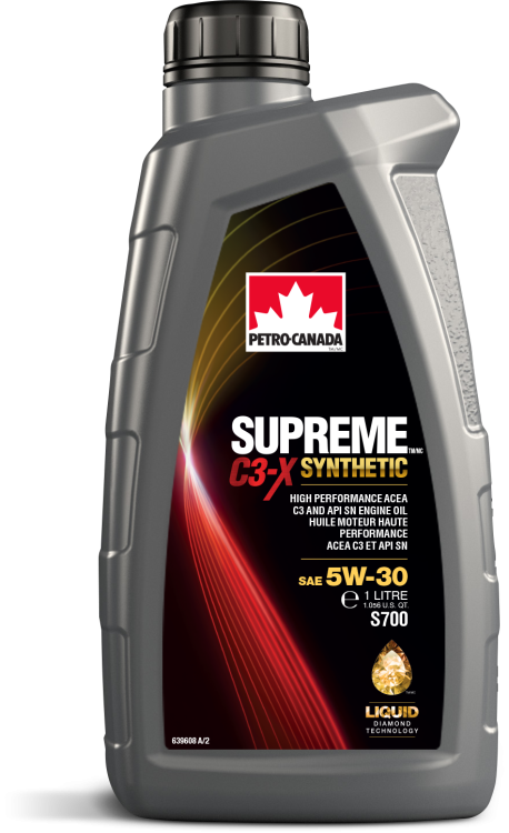 Моторные масла SUPREME™C3-X SYNTHETIC 5W–30 